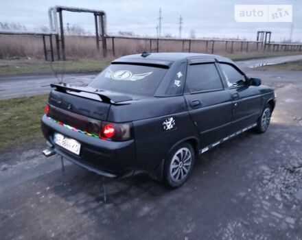 Черный ВАЗ 2110, объемом двигателя 1.5 л и пробегом 241 тыс. км за 3100 $, фото 7 на Automoto.ua