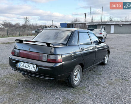 Черный ВАЗ 2110, объемом двигателя 1.5 л и пробегом 185 тыс. км за 1800 $, фото 5 на Automoto.ua