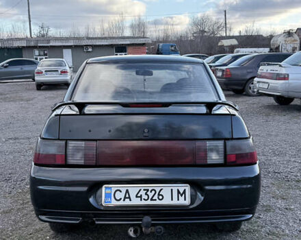 Черный ВАЗ 2110, объемом двигателя 1.5 л и пробегом 185 тыс. км за 1800 $, фото 4 на Automoto.ua