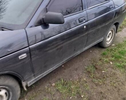 Черный ВАЗ 2110, объемом двигателя 1.6 л и пробегом 280 тыс. км за 800 $, фото 1 на Automoto.ua