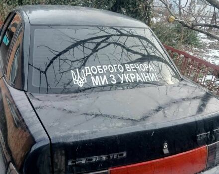 Черный ВАЗ 2110, объемом двигателя 0 л и пробегом 150 тыс. км за 1000 $, фото 1 на Automoto.ua