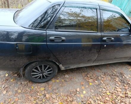 Черный ВАЗ 2110, объемом двигателя 1.6 л и пробегом 230 тыс. км за 1547 $, фото 2 на Automoto.ua