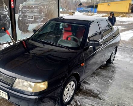Черный ВАЗ 2110, объемом двигателя 1.6 л и пробегом 132 тыс. км за 1500 $, фото 3 на Automoto.ua