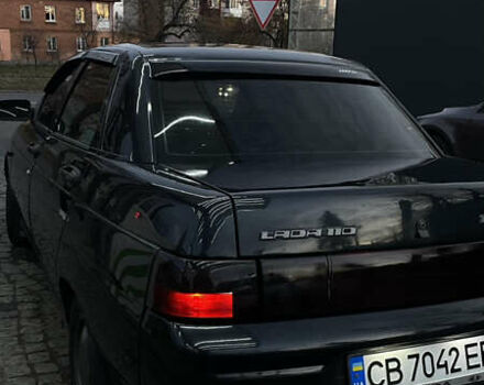 Чорний ВАЗ 2110, об'ємом двигуна 1.6 л та пробігом 180 тис. км за 2500 $, фото 3 на Automoto.ua