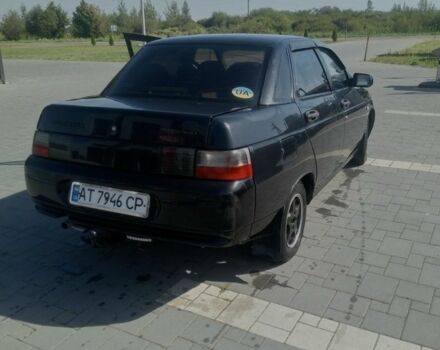 Черный ВАЗ 2110, объемом двигателя 1.6 л и пробегом 218 тыс. км за 1350 $, фото 2 на Automoto.ua