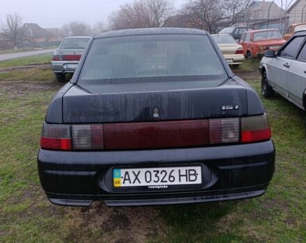 Черный ВАЗ 2110, объемом двигателя 1.6 л и пробегом 220 тыс. км за 1250 $, фото 4 на Automoto.ua