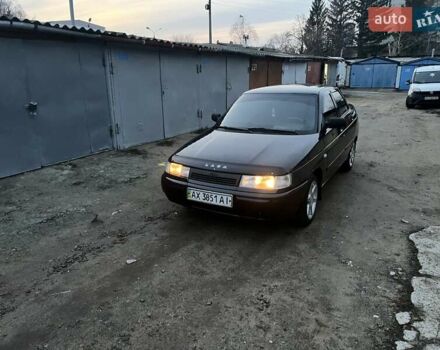 Черный ВАЗ 2110, объемом двигателя 1.6 л и пробегом 215 тыс. км за 2000 $, фото 2 на Automoto.ua