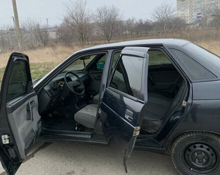 Чорний ВАЗ 2110, об'ємом двигуна 1.6 л та пробігом 153 тис. км за 2400 $, фото 13 на Automoto.ua