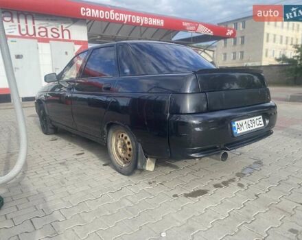 Черный ВАЗ 2110, объемом двигателя 1.6 л и пробегом 300 тыс. км за 900 $, фото 10 на Automoto.ua