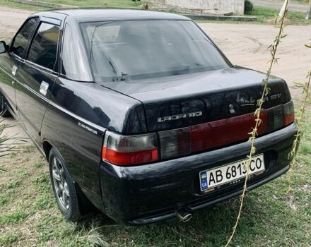 Черный ВАЗ 2110, объемом двигателя 1.6 л и пробегом 148 тыс. км за 2599 $, фото 12 на Automoto.ua