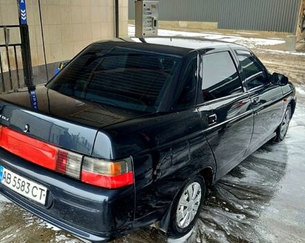 Черный ВАЗ 2110, объемом двигателя 1.6 л и пробегом 132 тыс. км за 1500 $, фото 6 на Automoto.ua