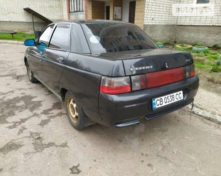 Чорний ВАЗ 2110, об'ємом двигуна 1.6 л та пробігом 222 тис. км за 1800 $, фото 5 на Automoto.ua