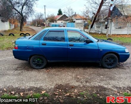 Черный ВАЗ 2110, объемом двигателя 1.6 л и пробегом 150 тыс. км за 2000 $, фото 3 на Automoto.ua