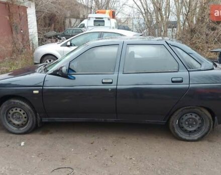 Черный ВАЗ 2110, объемом двигателя 1.6 л и пробегом 240 тыс. км за 1800 $, фото 1 на Automoto.ua