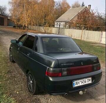 ВАЗ 2110 2005 в Покровск (Красноармейск) на Automoto.ua Черный ВАЗ 2110, объемом двигателя 1.6 л и пробегом 129 тыс. км за 3200 $, фото 2 на Automoto.ua