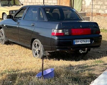 Черный ВАЗ 2110, объемом двигателя 1.6 л и пробегом 367 тыс. км за 2100 $, фото 25 на Automoto.ua