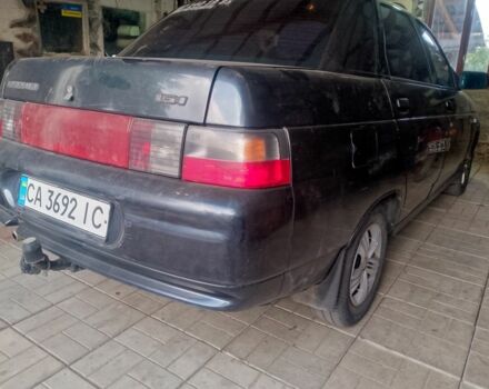 Чорний ВАЗ 2110, об'ємом двигуна 1.6 л та пробігом 235 тис. км за 1500 $, фото 1 на Automoto.ua