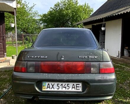 Черный ВАЗ 2110, объемом двигателя 1.6 л и пробегом 258 тыс. км за 1799 $, фото 5 на Automoto.ua