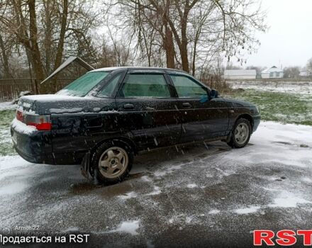 Черный ВАЗ 2110, объемом двигателя 1.6 л и пробегом 108 тыс. км за 2100 $, фото 3 на Automoto.ua