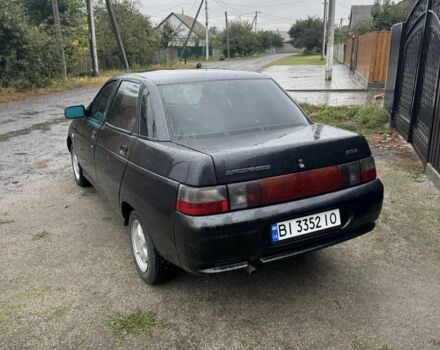 Черный ВАЗ 2110, объемом двигателя 1.6 л и пробегом 200 тыс. км за 1300 $, фото 2 на Automoto.ua
