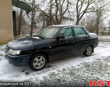 Черный ВАЗ 2110, объемом двигателя 1.6 л и пробегом 108 тыс. км за 2100 $, фото 1 на Automoto.ua