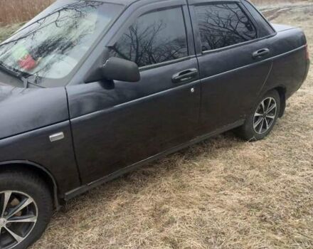 Чорний ВАЗ 2110, об'ємом двигуна 1.6 л та пробігом 250 тис. км за 2500 $, фото 10 на Automoto.ua