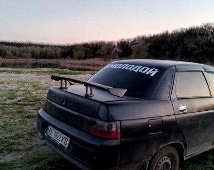 Черный ВАЗ 2110, объемом двигателя 1.6 л и пробегом 345 тыс. км за 1200 $, фото 2 на Automoto.ua