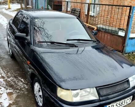Черный ВАЗ 2110, объемом двигателя 1.6 л и пробегом 132 тыс. км за 1500 $, фото 2 на Automoto.ua