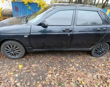 Черный ВАЗ 2110, объемом двигателя 1.6 л и пробегом 230 тыс. км за 1547 $, фото 7 на Automoto.ua