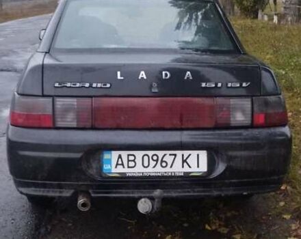 Чорний ВАЗ 2110, об'ємом двигуна 1.6 л та пробігом 197 тис. км за 1850 $, фото 6 на Automoto.ua