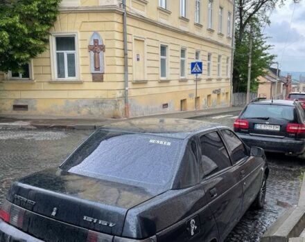 Чорний ВАЗ 2110, об'ємом двигуна 1.6 л та пробігом 289 тис. км за 2100 $, фото 3 на Automoto.ua