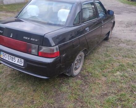 Черный ВАЗ 2110, объемом двигателя 1.6 л и пробегом 131 тыс. км за 1800 $, фото 8 на Automoto.ua