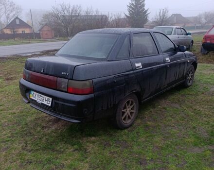 Черный ВАЗ 2110, объемом двигателя 1.6 л и пробегом 220 тыс. км за 1250 $, фото 5 на Automoto.ua