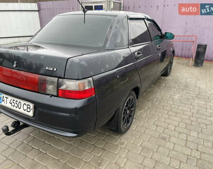 Чорний ВАЗ 2110, об'ємом двигуна 1.6 л та пробігом 200 тис. км за 1950 $, фото 1 на Automoto.ua