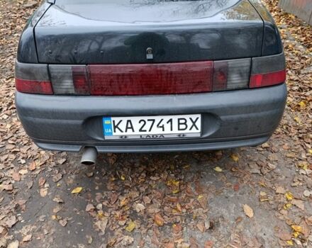 Черный ВАЗ 2110, объемом двигателя 1.6 л и пробегом 230 тыс. км за 1547 $, фото 3 на Automoto.ua