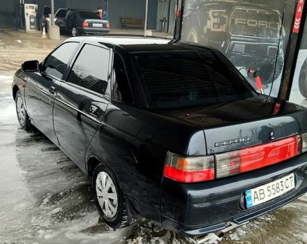 Черный ВАЗ 2110, объемом двигателя 1.6 л и пробегом 132 тыс. км за 1500 $, фото 4 на Automoto.ua