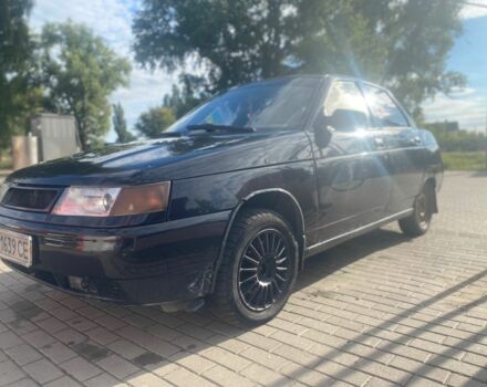 Черный ВАЗ 2110, объемом двигателя 1.6 л и пробегом 300 тыс. км за 900 $, фото 4 на Automoto.ua