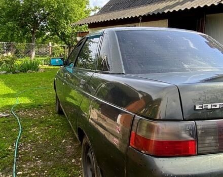 Черный ВАЗ 2110, объемом двигателя 1.6 л и пробегом 258 тыс. км за 1799 $, фото 4 на Automoto.ua