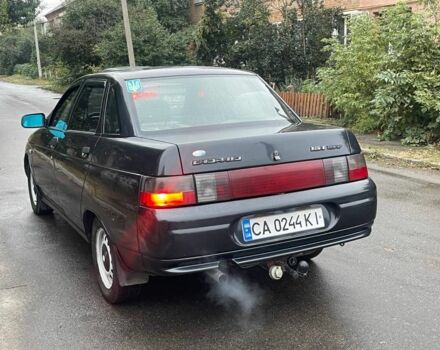 Чорний ВАЗ 2110, об'ємом двигуна 1.6 л та пробігом 165 тис. км за 1550 $, фото 3 на Automoto.ua