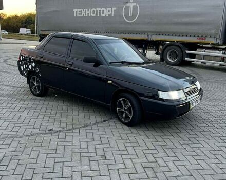 Черный ВАЗ 2110, объемом двигателя 1.6 л и пробегом 204 тыс. км за 1750 $, фото 1 на Automoto.ua