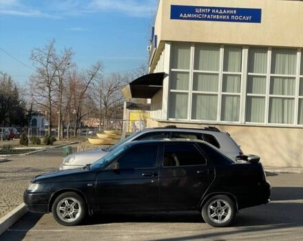 Черный ВАЗ 2110, объемом двигателя 1.6 л и пробегом 235 тыс. км за 1400 $, фото 1 на Automoto.ua