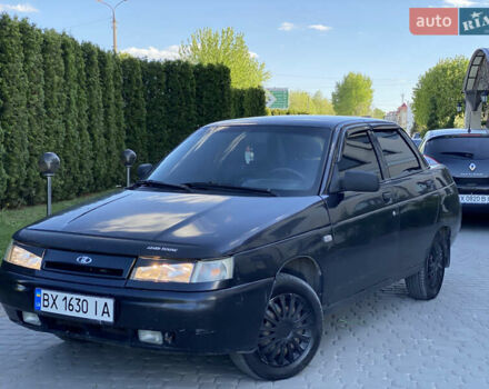 Черный ВАЗ 2110, объемом двигателя 1.6 л и пробегом 50 тыс. км за 1599 $, фото 1 на Automoto.ua