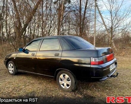 Черный ВАЗ 2110, объемом двигателя 16 л и пробегом 215 тыс. км за 1500 $, фото 1 на Automoto.ua