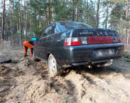 Чорний ВАЗ 2110, об'ємом двигуна 0.16 л та пробігом 113 тис. км за 1200 $, фото 1 на Automoto.ua