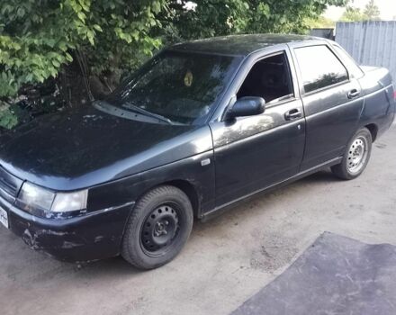 Черный ВАЗ 2110, объемом двигателя 1.6 л и пробегом 411 тыс. км за 1600 $, фото 6 на Automoto.ua