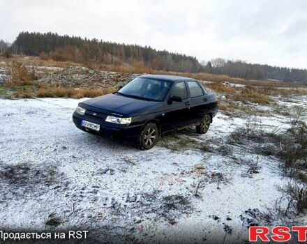 Черный ВАЗ 2110, объемом двигателя 1.6 л и пробегом 207 тыс. км за 2500 $, фото 4 на Automoto.ua