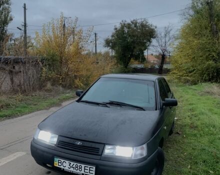 Черный ВАЗ 2110, объемом двигателя 1.6 л и пробегом 455 тыс. км за 1400 $, фото 1 на Automoto.ua