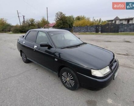 Чорний ВАЗ 2110, об'ємом двигуна 1.6 л та пробігом 250 тис. км за 1250 $, фото 2 на Automoto.ua