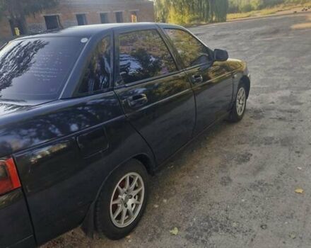 Черный ВАЗ 2110, объемом двигателя 1.6 л и пробегом 250 тыс. км за 2000 $, фото 4 на Automoto.ua