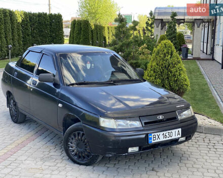 Черный ВАЗ 2110, объемом двигателя 1.6 л и пробегом 50 тыс. км за 1599 $, фото 12 на Automoto.ua